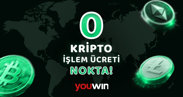 Youwin Kripto yönteminde işlem ücretine artık son