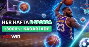 Youwin E-Spor nakit iade